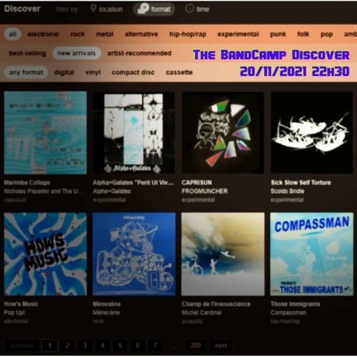 The Bandcamp Discover du 20/11/2021
