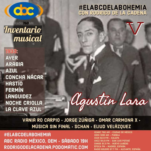Agustín Lara, Inventario Musical V