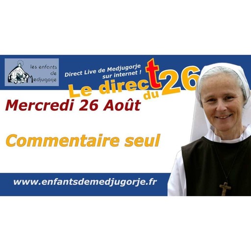Apparition de Marie, commentaire du message du 25 Aout 2020