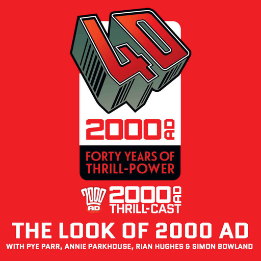 40 Years of Thrill-power Festival: The Look of 2000 AD panel