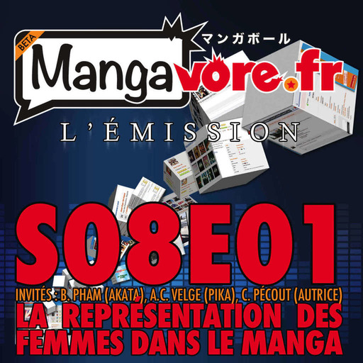 Mangavore.fr l'émission s08e01 – La représentation des femmes dans le manga