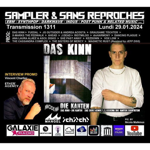 RADIO Transmission N°1311 - 29.01.2024 [ DAS KINN "Die Kanten" (ICHI ICHI / Mangel) ]