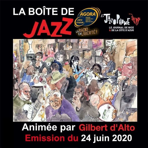 La Boîte de Jazz du 24 juin 2020 Spéciale VibraCordes 4tet