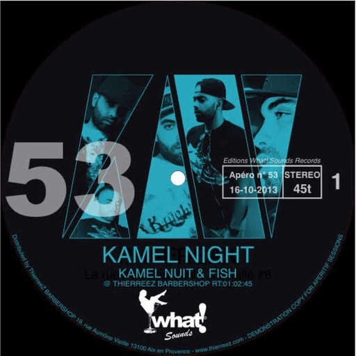 APERITIF NUMBER 53 KAMEL NUIT & FISH @ THIERREEZ BARBERSHOP ( MIXED BY KAMEL NIGHT )