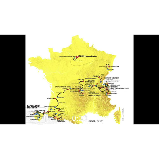 Présentation du parcours du Tour de France 2023