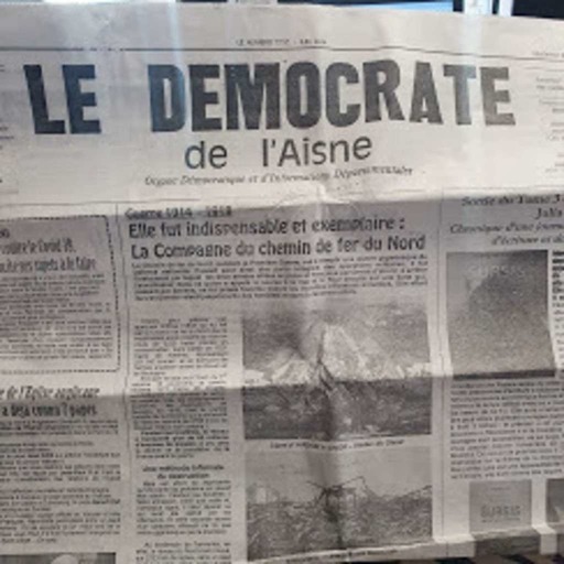 Reportage  - Le Démocrate de l'Aisne, dernier journal imprimé à l'ancienne.