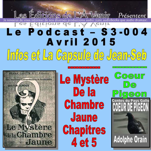 4e émission de la série 3 du Podcast des Éditions de L'À Venir