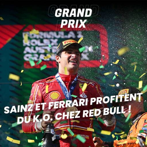 Sainz et Ferrari profitent du K.O. chez Red Bull !
