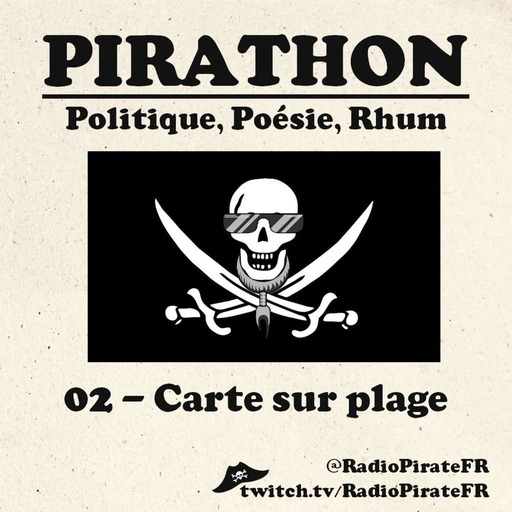 Pirathon #02 - Carte sur plage.