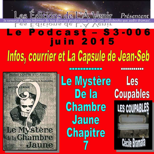 6e émission de la série 3 du Podcast des Éditions de L'À Venir
