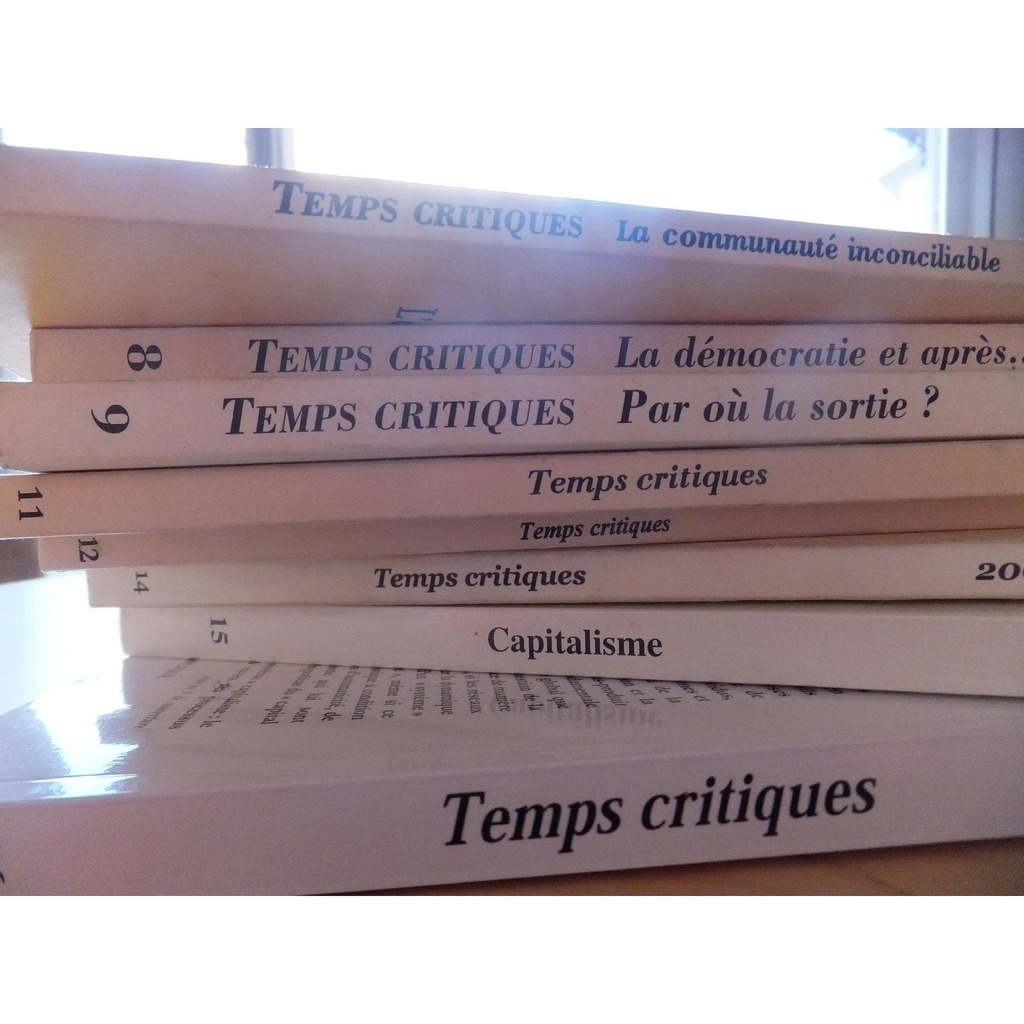 Podcast de la revue Temps Critiques et son blog