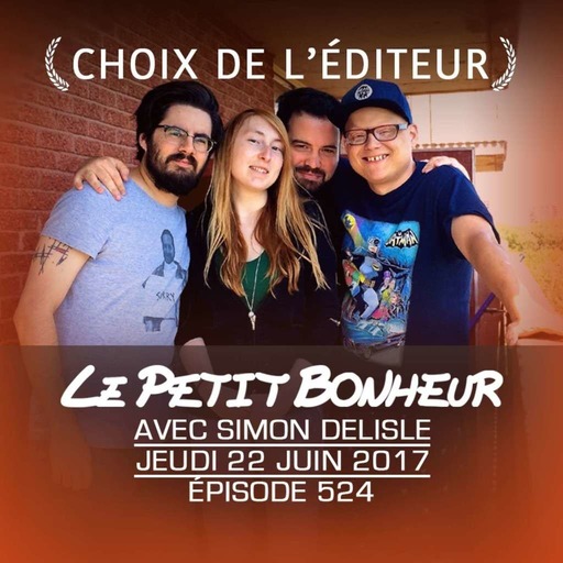 LPB #524 - Simon Delisle - Jeu - Épisode “Hommage à l’humour” sans indésirables