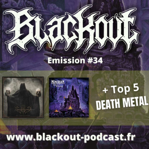 [BLACKOUT #34] Podcast metal ⚡ Emission du 11 mars 2023