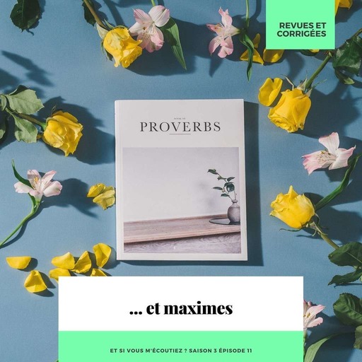 S3E011 - Proverbes et maximes