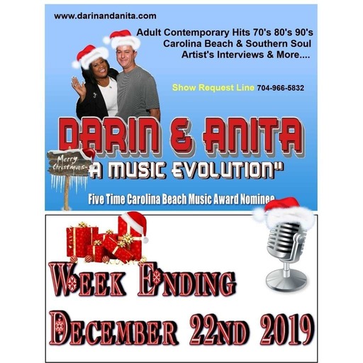 Darin & Anita "A Music Evolution" Week Ending December 22nd 2019 (Christmas Show)