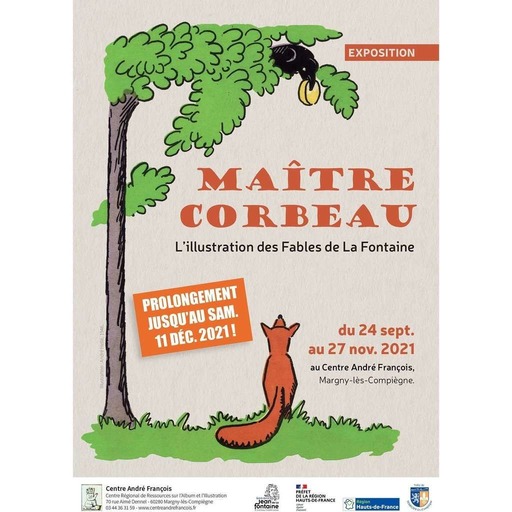 Reportage : Exposition "Maître corbeau" au centre André François