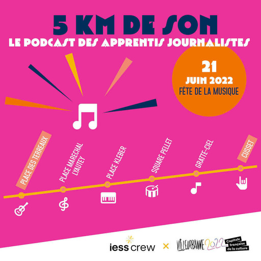 5 km de son :  Kilomètre 1 - Les Black Eyed Peas et le maire de Villeurbanne 