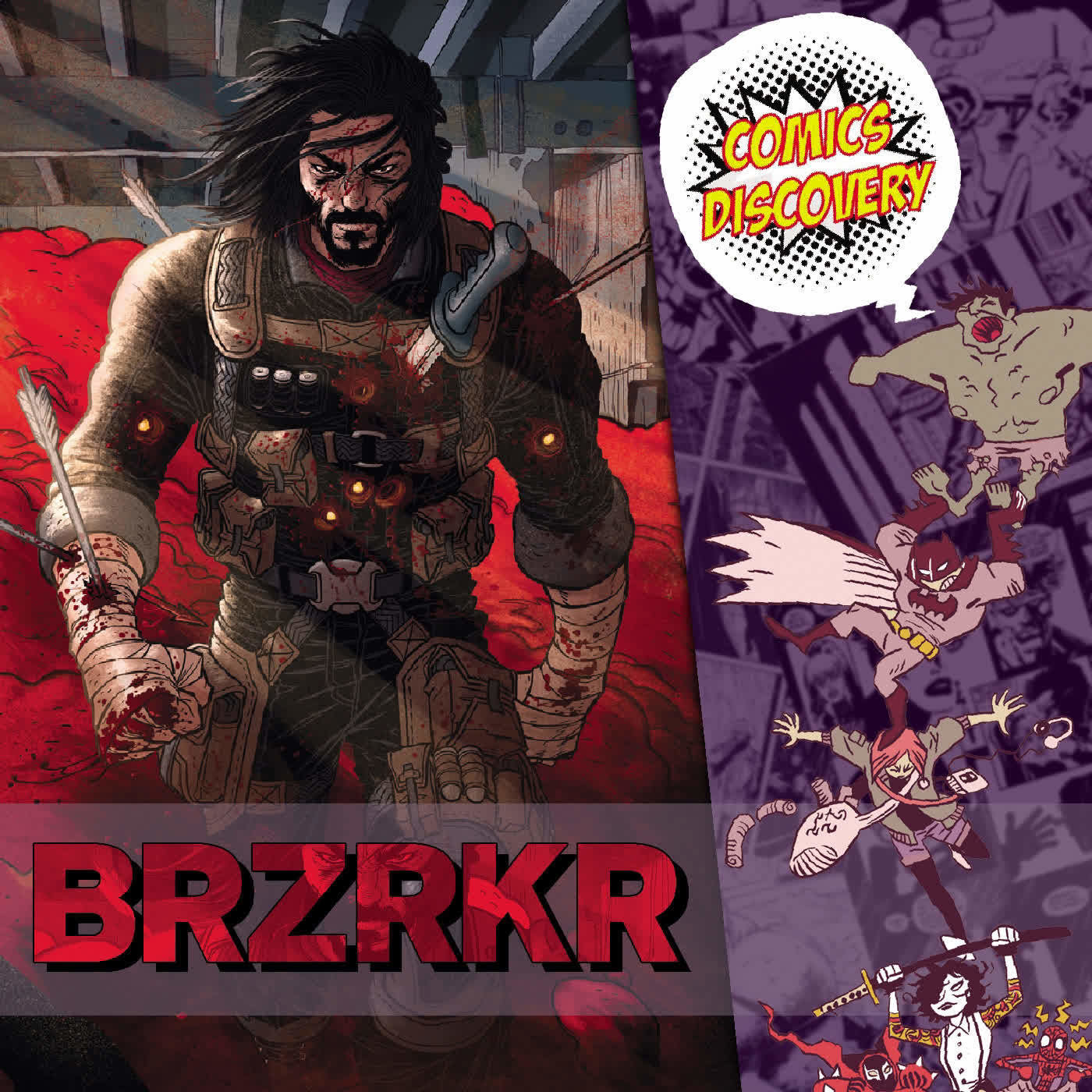 ComicsDiscovery Review : BRZRKR