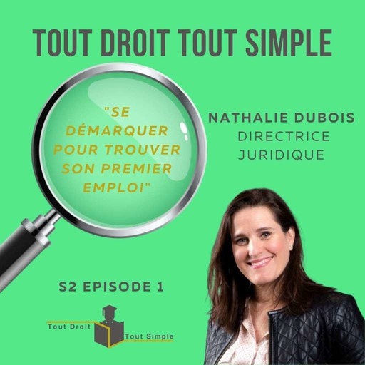 S2 E1 - # 14 - Nathalie Dubois - Se démarquer pour trouver un premier emploi