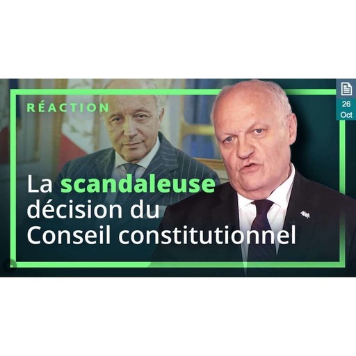 UPRTV - La scandaleuse décision du Conseil constitutionnel - François Asselineau - 2019-10-26