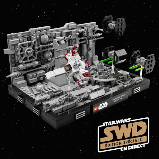 SWD �dition sp�ciale - Montage LEGO Death Star Trench Run