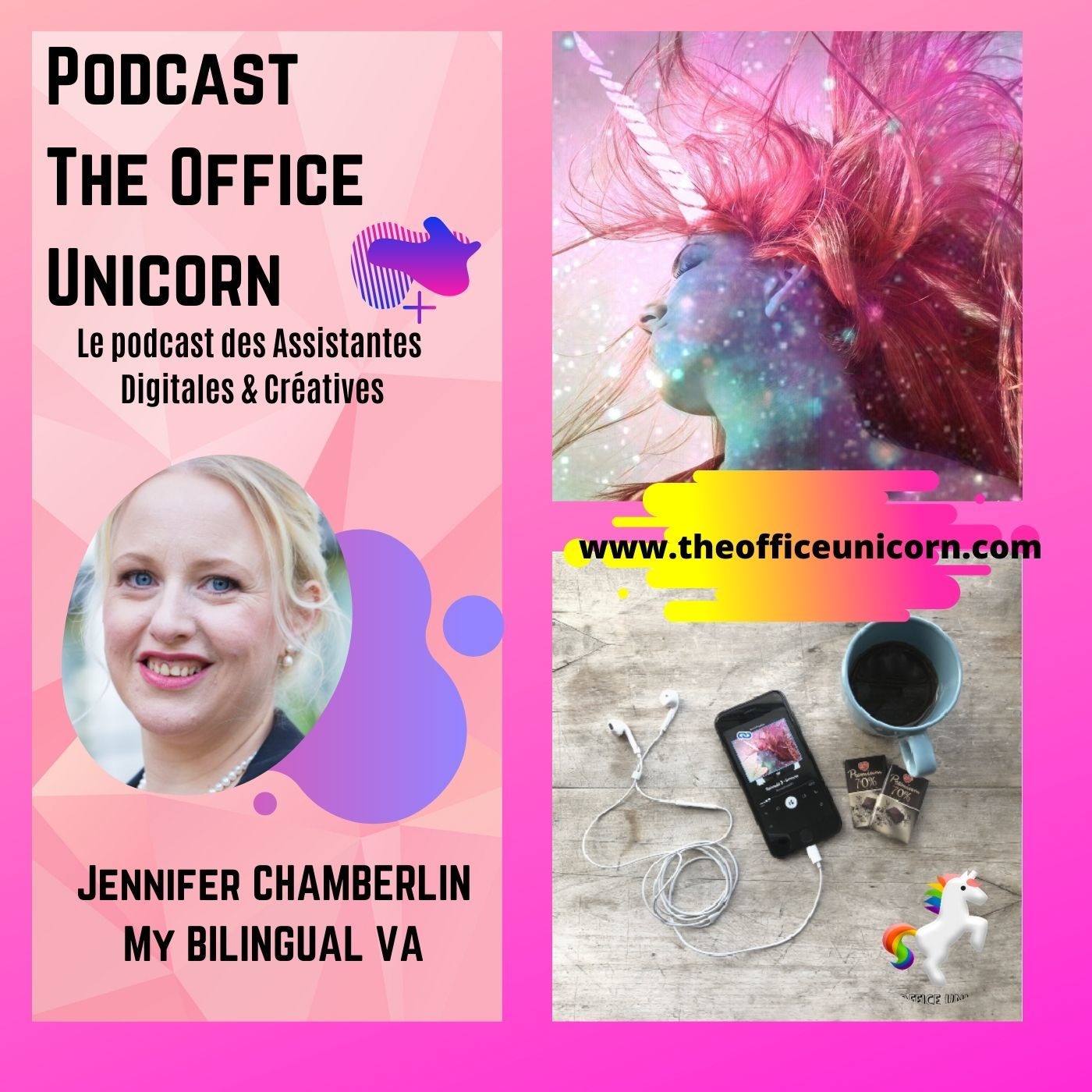 Découvrez le portrait de Jennifer Chamberlin assistante virtuelle (My Bilingual VA)
