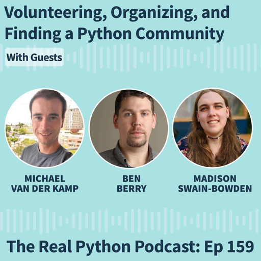 Volunteering, Organizing, and Finding a Python Community