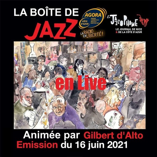 La Boîte de Jazz en Live du 16 juin 2021 – Spéciale Syna Awel 4tet 