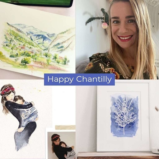 #70 Happy Chantilly, du blog mariage aux cours d'aquarelle