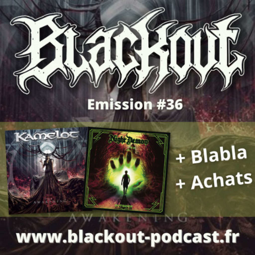 [BLACKOUT #36] Podcast metal ⚡ Emission du 08 avril 2023