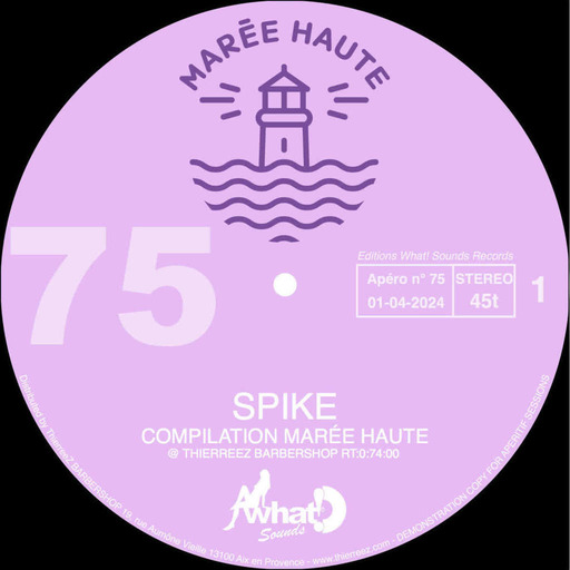 APERITIF NUMBER 75 COMPILATION MARÉE HAUTE @ THIERREEZ BARBERSHOP (MIXED BY SPIKE)
