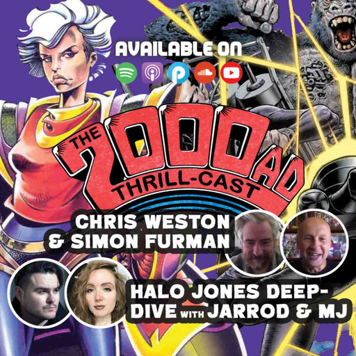 The 2000 AD Thrill-Cast Lockdown Tapes - Chris Weston & Simon Furman, Halo Jones deep-dive