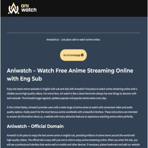 Watch Free Anime Without Ads on Aniwatch.mom