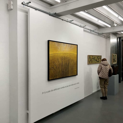 À Senlis, l'exposition "L'espace intime" du peintre André Borderie