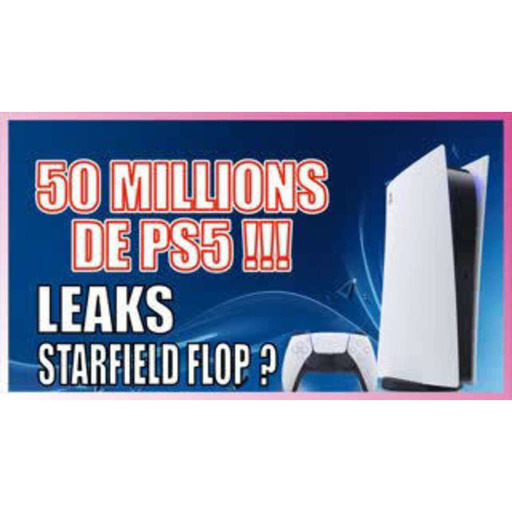 L'Hebdo JV #2 : 50 MILLIONS DE PS5 !! 😱 Les LEAKS d’INSOMNIAC 🤬 STARFIELD le FLOP  🧐