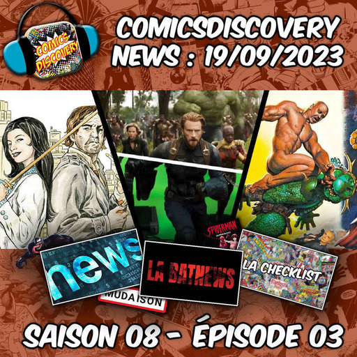 ComicsDiscovery News 19/09/23