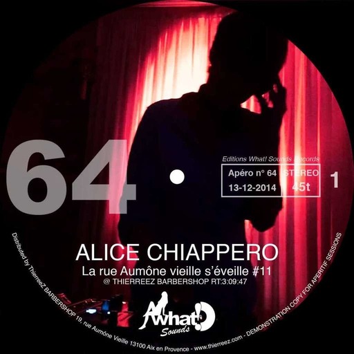 APERITIF NUMBER 64 LA RUE AUMONE VIEILLE S’ÉVEILLE #11 @ THIERREEZ BARBERSHOP ( MIXED BY ALICE CHIAPPERO )