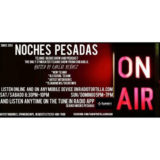 Wknd of January 14 2018 Noches Pesadas show and podcast con Carlos Mendez