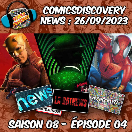 ComicsDiscovery News 26/09/23