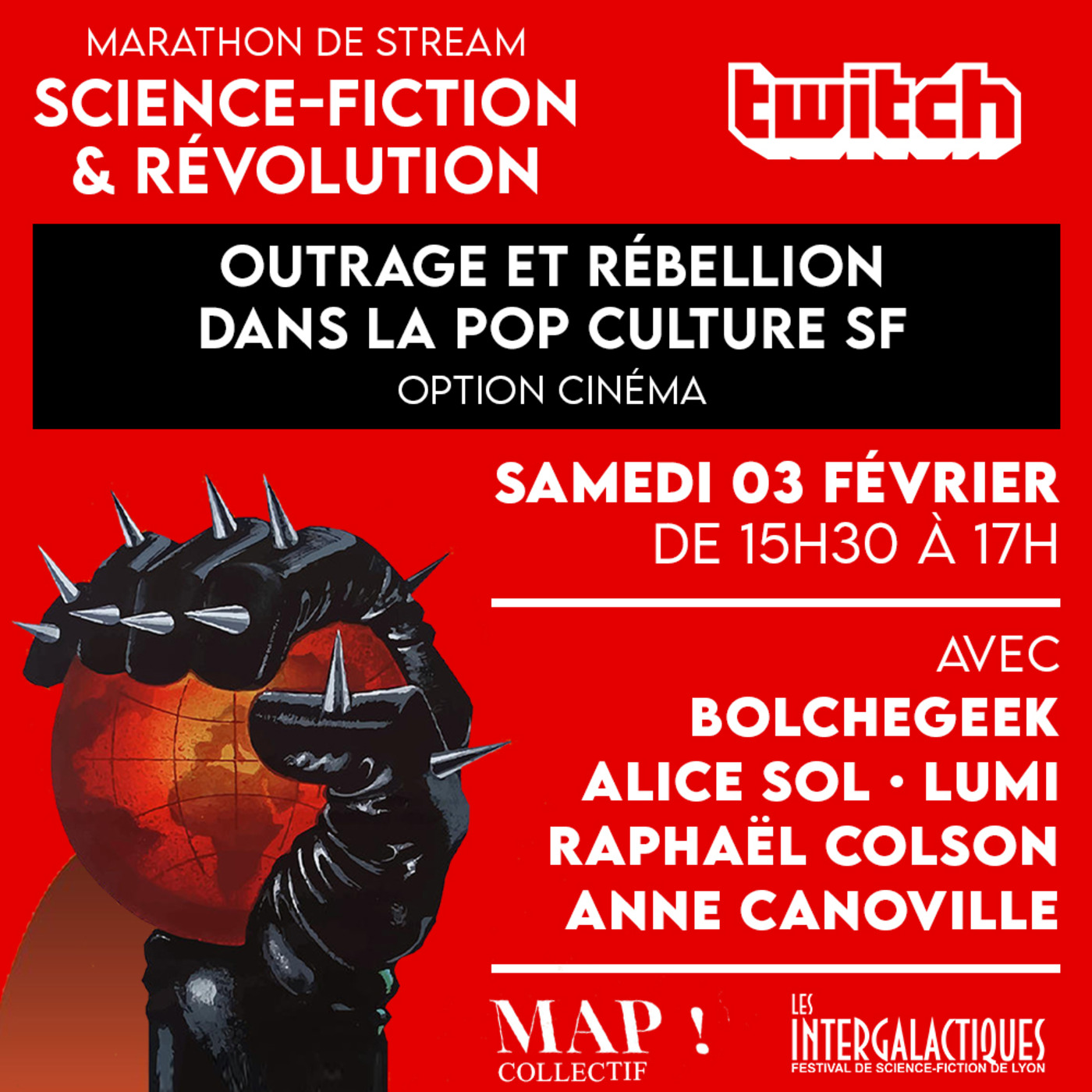 Outrage et Rebellion dans la Pop Culture | avec Bolchegeek, Lumi, Alice Sol et Raphaël Colson