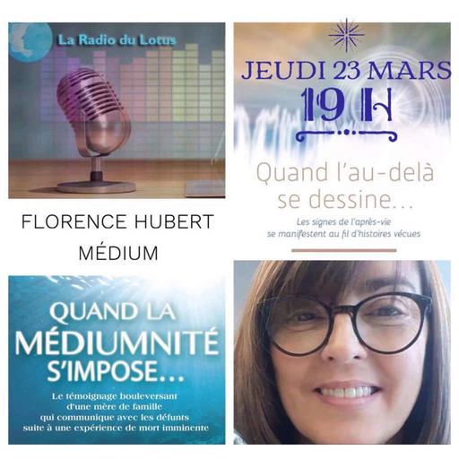 La Radio Du Lotus 666  Rencontre avec Florence Hubert Médium  ( Caroline & Mickaël ) 
