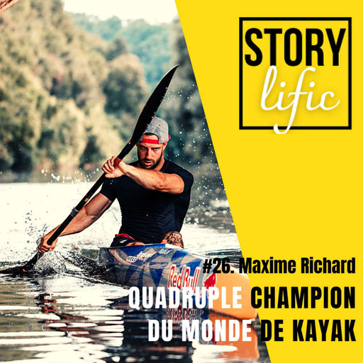 Maxime Richard, quadruple champion du monde de kayak