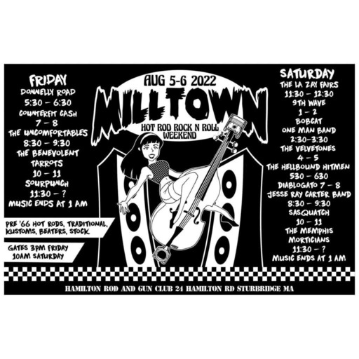 Tommy Unit LIVE!! #548 – Milltown Hot Rod Rock’n’Roll Weekend!