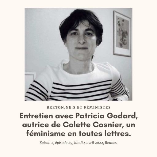 Entretien avec Patricia Godard sur son livre Colette Cosnier, un féminisme en toutes lettres.